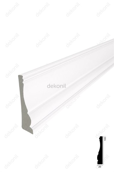 Roma Boyanabilir Süpürgelik 10cm