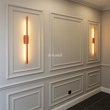 Rose Gold Viola Şarjlı Kablosuz LED Aplik