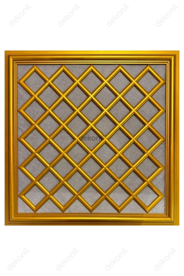 Sakarya Altın Pvc Tavan Paneli 60*60 cm