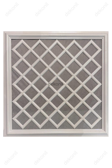 Sakarya Beyaz Pvc Tavan Paneli 60*60 cm