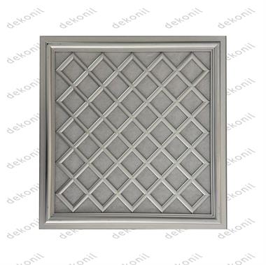 Sakarya Gümüş Pvc Tavan Paneli 60*60 cm