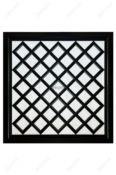 Sakarya Siyah Pvc Tavan Paneli 60*60 cm