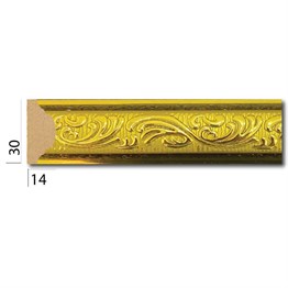 Sarmaşık Altın Duvar ve Tavan Çıtası 3cm | Dekonil