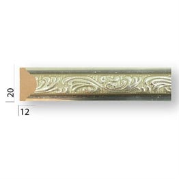 Silver Wall and Ceiling Lath 2cm