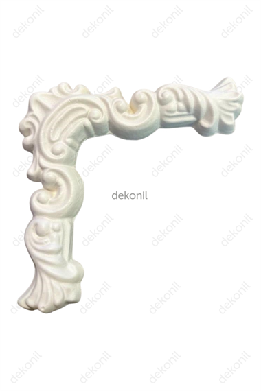 Sarmaşık Poliüretan Boyanabilr 2.5cm Çıta Geçmeli Köşe Motifi