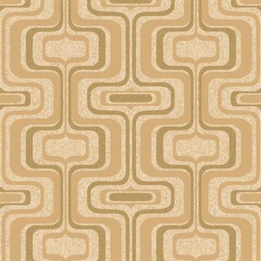 Savana Geometrik Desenli Duvar Kağıdı Z77520