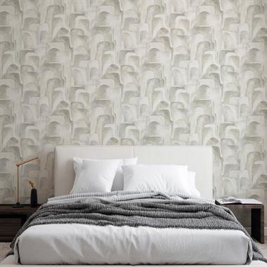 Savana Geometrik Desenli Duvar Kağıdı Z77530