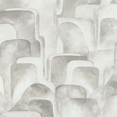 Savana Geometrik Desenli Duvar Kağıdı Z77530