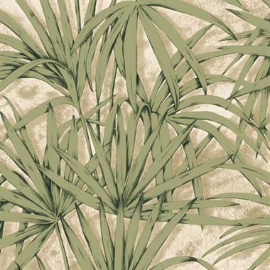 Savana Yaprak Desenli Duvar Kağıdı Z77543