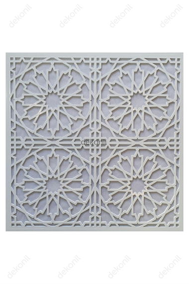 Selçuk Beyaz Pvc Tavan Paneli 60*60 cm