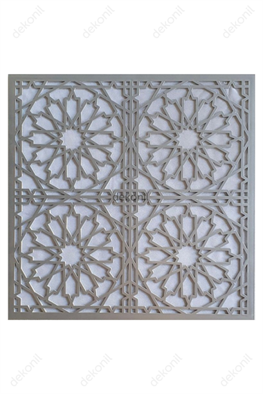Selçuk Gümüş Pvc Tavan Paneli 60*60 cm