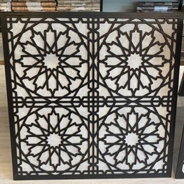 Selçuk Siyah Pvc Tavan Paneli 60*60 cm