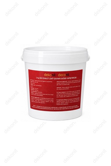 Sıvı Ovalit Tutkal Duvar Kağıdı Yapıştırıcısı 1kg