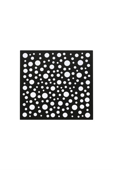 Siyah Damla Clip-in (Klipin) PVC Asma Tavan Kaplama Paneli 30*30 cm