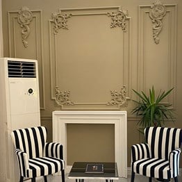 Sofia 4cm Çıta Poliüretan Boyanabilir Süs Motifi