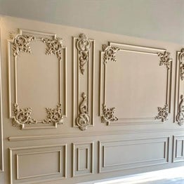 Sofia 4cm Çıta Poliüretan Boyanabilir Süs Motifi