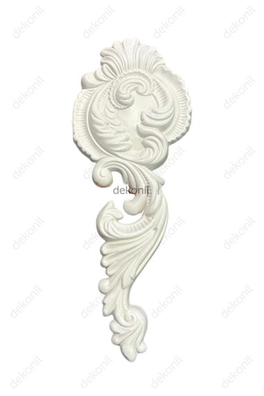 Sofia 4cm Çıta Poliüretan Boyanabilir Süs Motifi