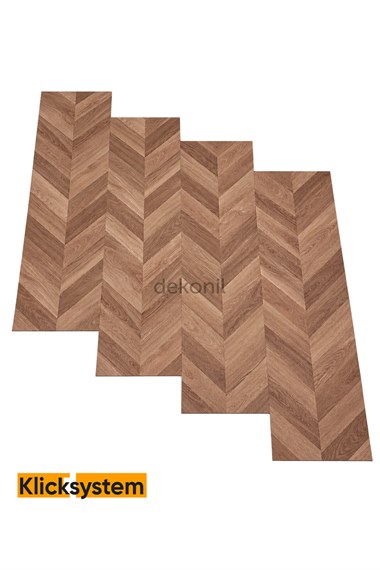 SPC Ceviz Balık Sırtı Zemin Parke – 30,5*120 cm 5mm 1 m²