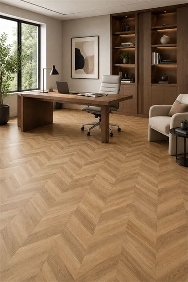 SPC Meşe Balık Sırtı Zemin Parke – 30,5*120 cm 5mm 1 m²