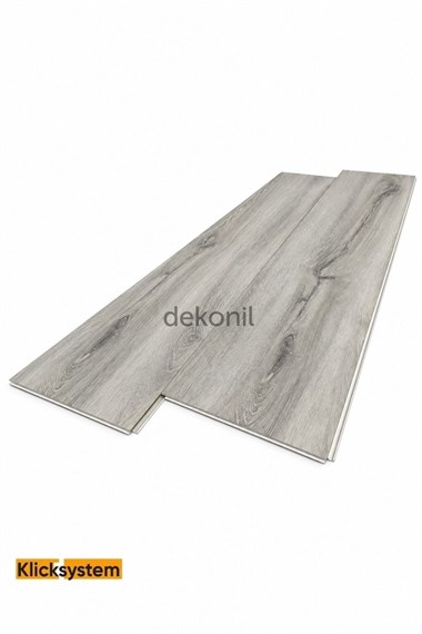 SPC Parke Duman Meşe Desenli – Su Geçirmez Zemin Paneli 30,5*120 cm (1 m²)