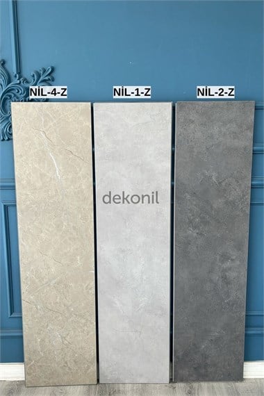 SPC Koyu Beton Parke – Su Geçirmez Zemin Paneli 30,5*120 cm (Paket: 6 Adet / 2,23 m²)
