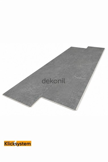 SPC Koyu Beton Parke – Su Geçirmez Zemin Paneli 30,5*120 cm (Paket: 6 Adet / 2,23 m²)
