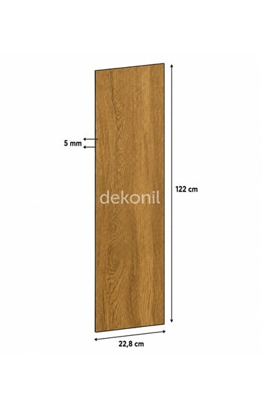 SPC Parke Oak – Su Geçirmez Zemin Paneli 22,8*122 cm 1 m²