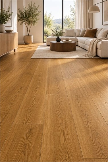 SPC Parke Oak – Su Geçirmez Zemin Paneli 22,8*122 cm 1 m²