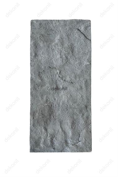 Taş Dokulu EPS Duvar Paneli Koyu Gri 50*120 cm 