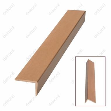 Teak Kompozit Zemin Deck L Köşe Kapama Profili 4*6 cm
