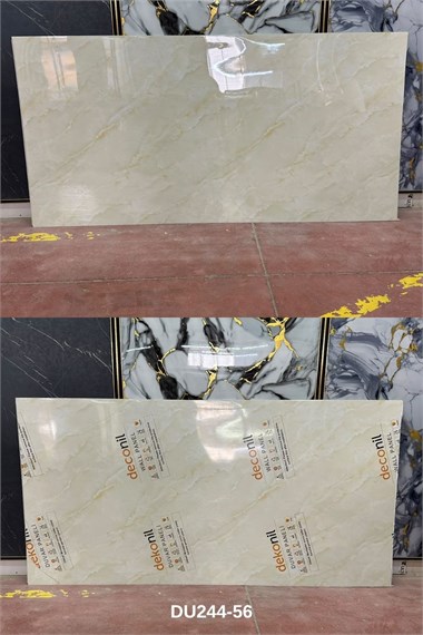 Vanilla Mermer Desenli PVC Duvar Paneli 122x244 cm