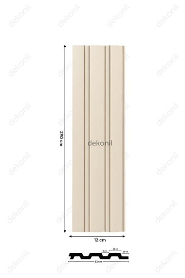 Vizon Duvar ve Tavan Lambri 11,5cm
