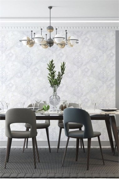 Wallsense Italy Damask Desenli Duvar Kağıdı 16 m² W558