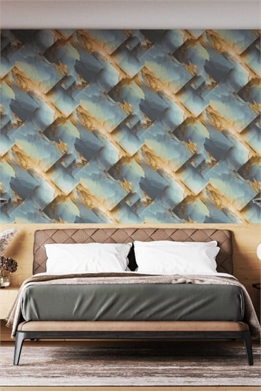 Wallsense Italy Geometrik Desenli Duvar Kağıdı 16 m² W556