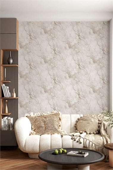 Wallsense Italy Mermer Desenli Duvar Kağıdı 16 m² W375
