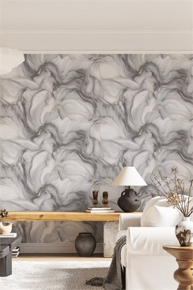 Wallsense Italy Mermer Desenli Duvar Kağıdı 16 m² W804