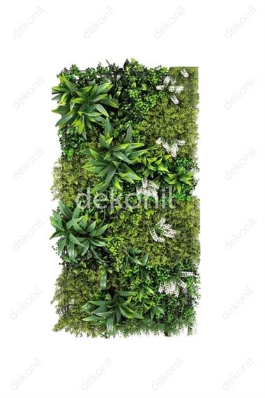 Yapay Bitki & Çiçek Dikey Bahçe Paneli 50*100cm 5041