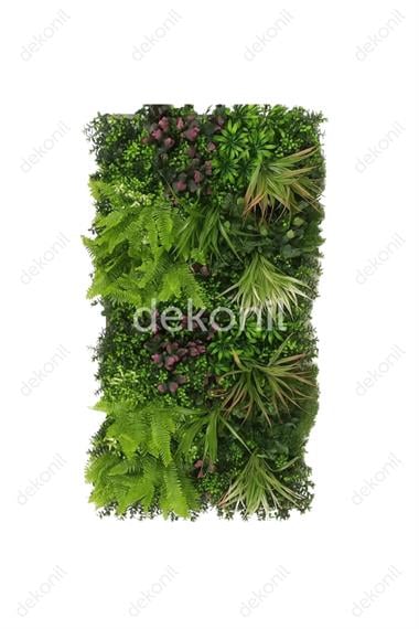 Yapay Bitki & Çiçek Dikey Bahçe Paneli 50*100cm 5042