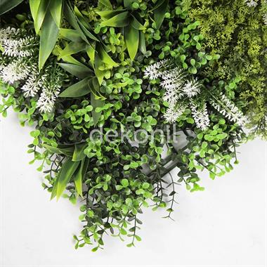Yapay Bitki & Çiçek Dikey Bahçe Paneli 50*100cm 5041