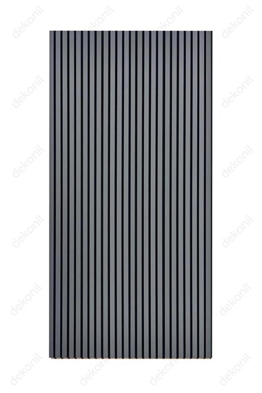 Yeni Nesil Lambri Duvar Paneli Antrasit 100*275 cm