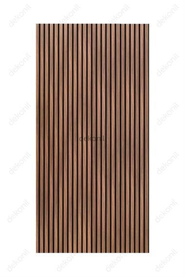 Yeni Nesil Lambri Duvar Paneli Ceviz 100*275 cm
