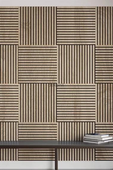 Yeni Nesil Lambri Duvar Paneli Sonoma 60*60 cm