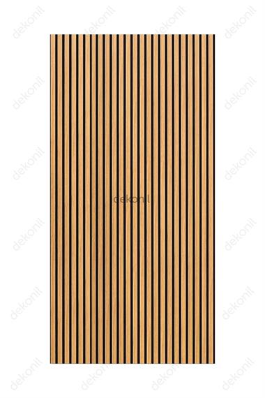Yeni Nesil Lambri Duvar Paneli Teak 100*275 cm