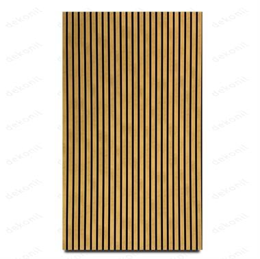 Yeni Nesil Lambri Duvar Paneli Yellow Stone 100*275 cm