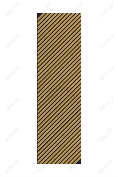 Yeni Nesil Lambri Nova Duvar Paneli Teak 60*275 cm