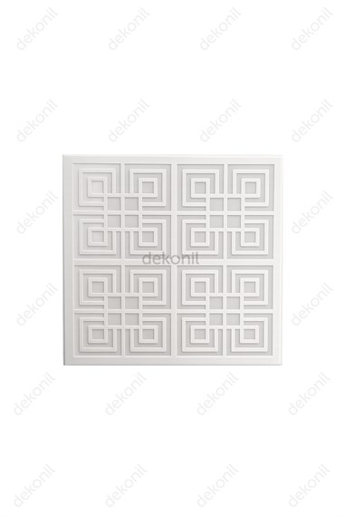 Yonca Clip-in (Klipin) PVC Asma Tavan Kaplama Paneli 30*30 cm