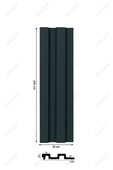 Zümrüt Yeşil Tavan ve Duvar Lambri 12cm