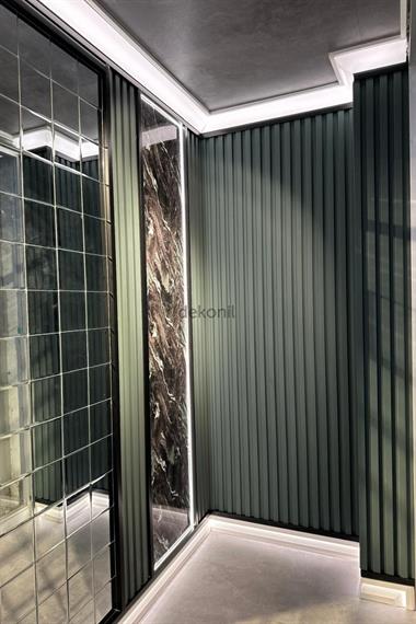 Zümrüt Yeşil Tavan ve Duvar Lambri 12cm