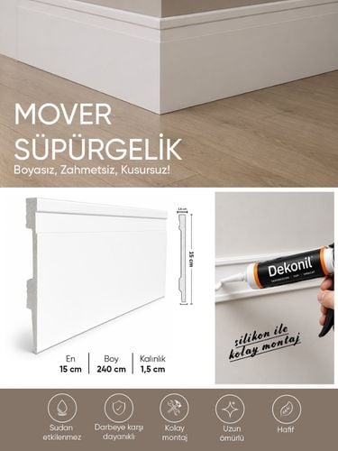 Boyanabilir Süpürgelik