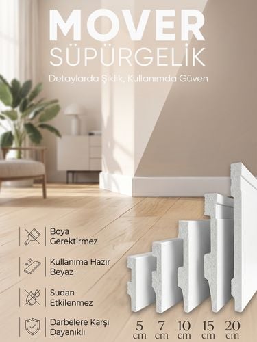Boyanabilir Süpürgelik